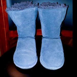 Girls Bearpaw Boots Gray Size 1 Bear Paw boots
